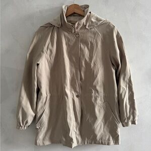 London Fog - Light Tan Coat - Petite Medium